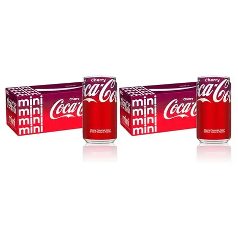 20 Mini Cans Coke Cherry 1