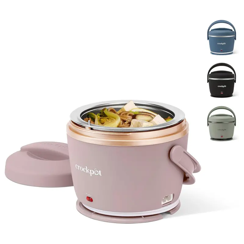20-Oz Crock-Pot Portable Food Warmer Electric Lunch Box (3 Colors) 1