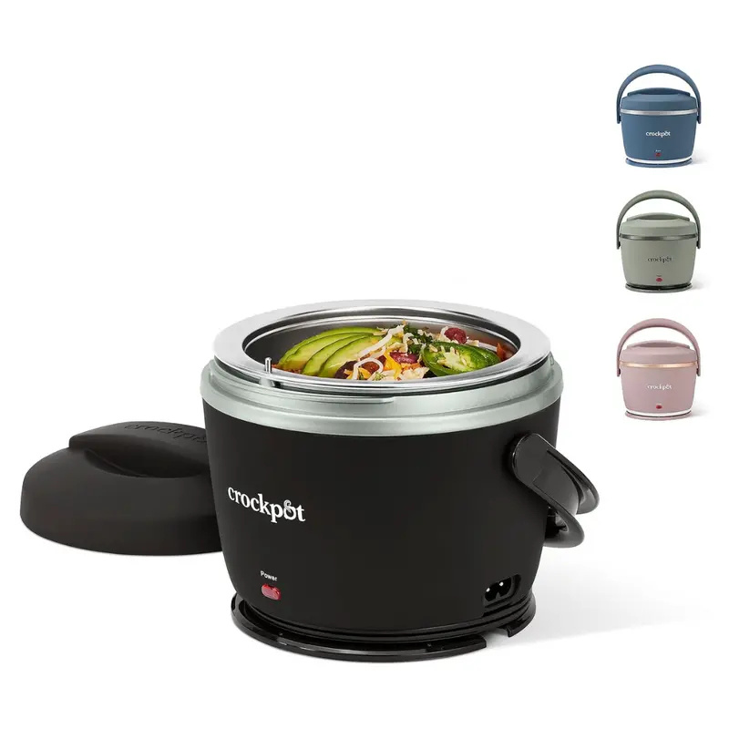 20-Oz Crockpot Portable Electric Lunch Box (4 Colors) 1