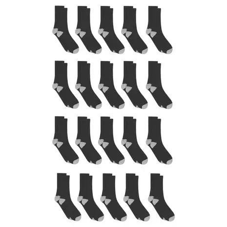 20 Pairs Of Hanes Men's Socks (2 Colors) 1
