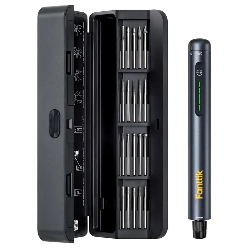 20-Piece Fanttik F2 Master Engraving Pen Kit With 5 Variable Speed 1
