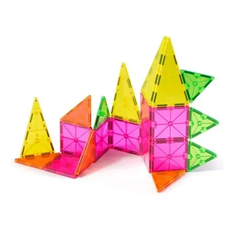 20-Piece Magna Tiles Color Magnetic Construction Set 1