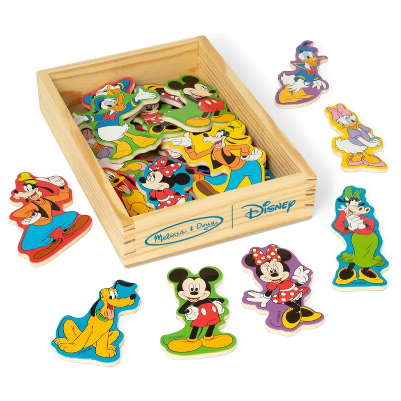 20-Piece Melissa & Doug Disney Mickey & Friends Wooden Magnets 1