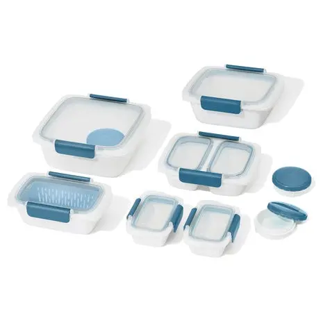 20-Piece Oxo Prep & Go Food Storage Container Set 1