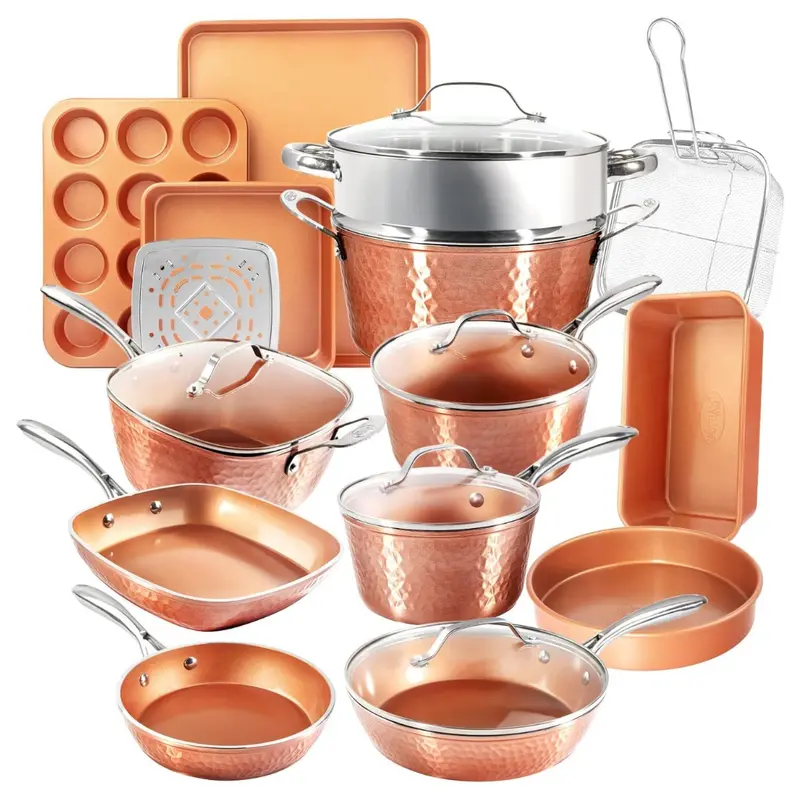 20-Pieces Gotham Steel Cookware & Bakeware Set 1