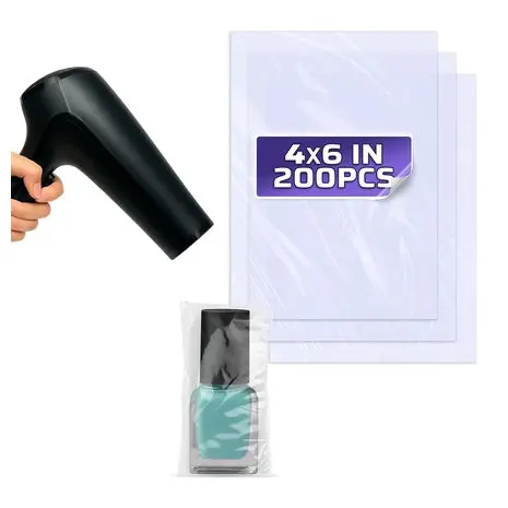 200 Heat Shrink Wrap Bags (4X6) 1