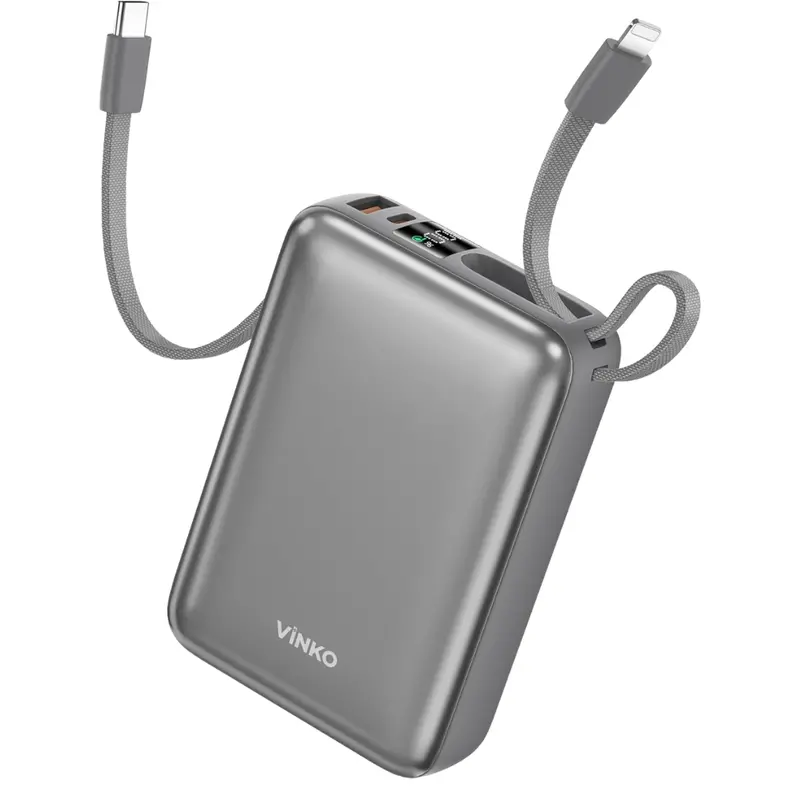 20000Mah 22.5W Usb-C Portable Charger With Built-In Cable 1