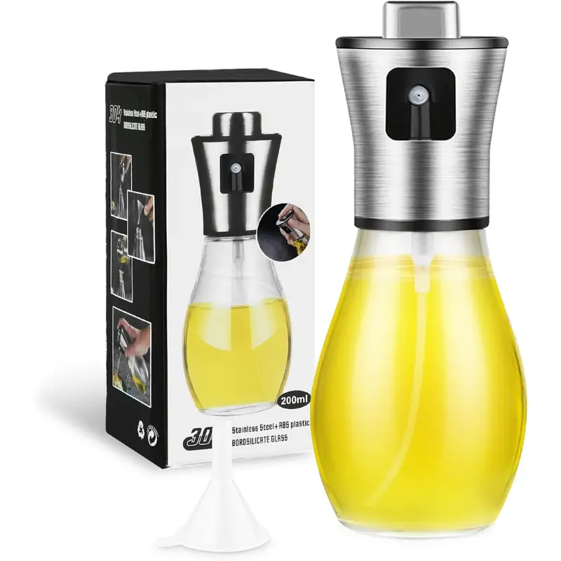 200Ml Olive Oil Dispenser & Sprayer For Cooking (Various) 1
