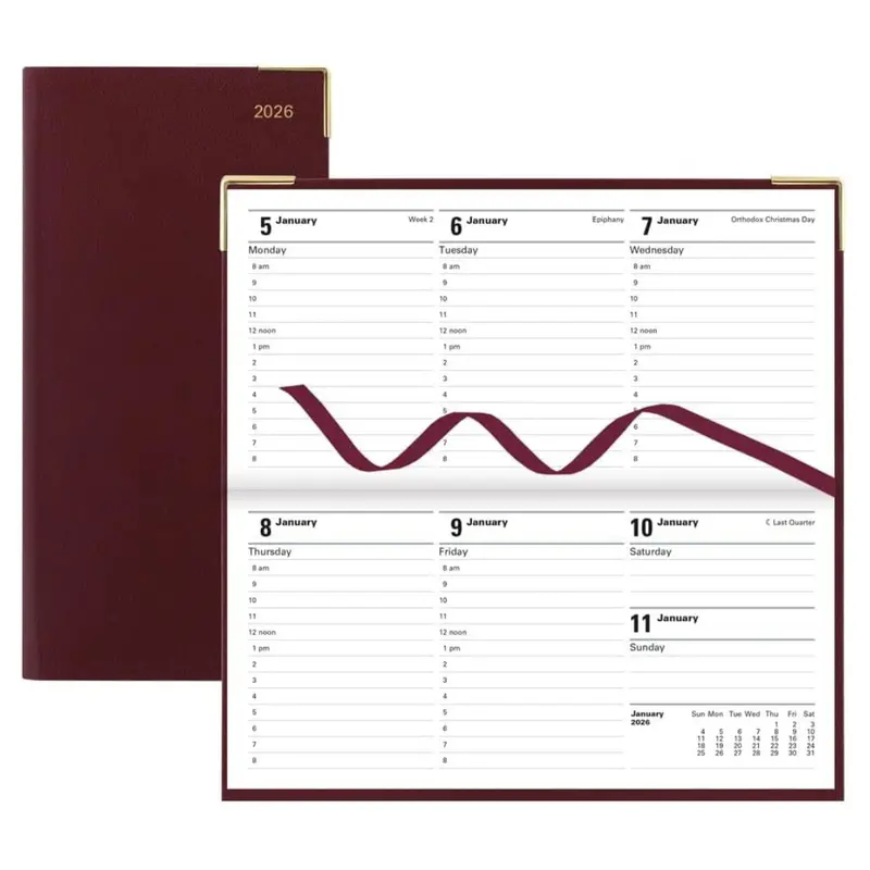 2026 Classic Weekly/Monthly Appointment Book And Planner 1