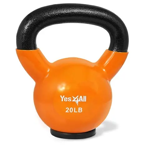 20Lb Yes4all Kettlebells Rubber Base 1
