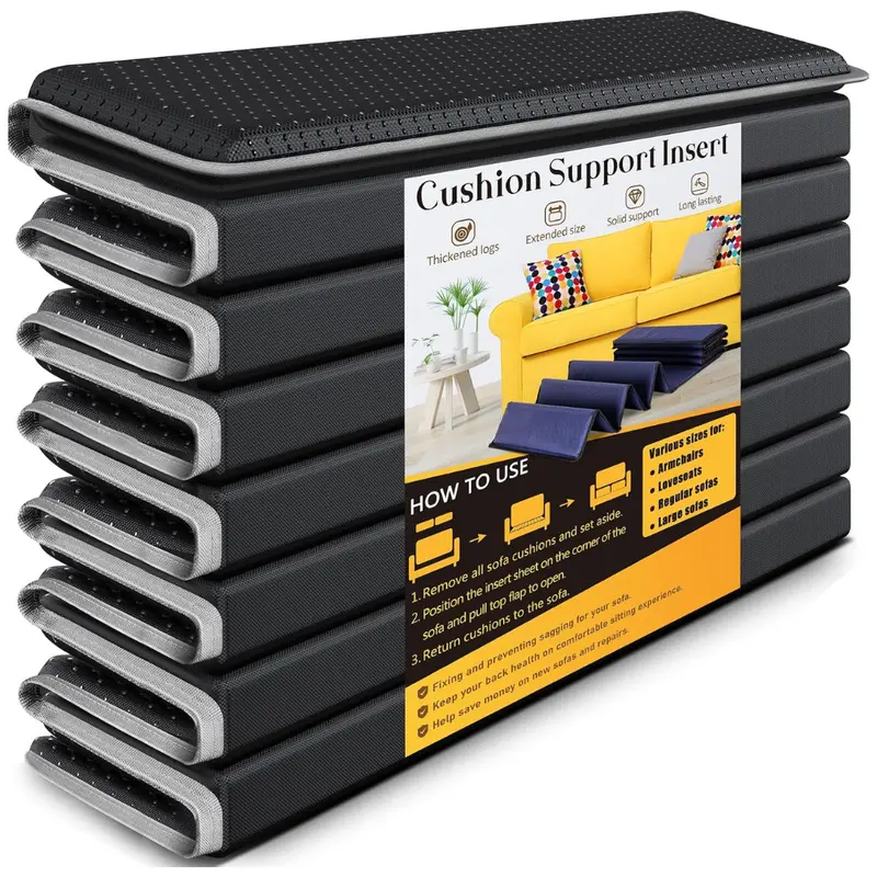 21.5" X 70" Heavy Duty Couch Cushion Support Board With Anti-Slip Dots 1