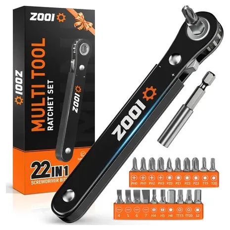 22-In-1 Pocket Ratchet Screwdriver Set 1