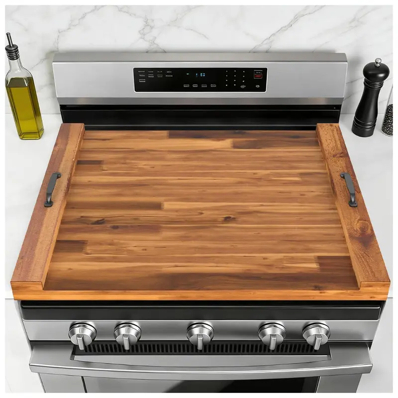 22" X 29.5" Noodle Board Stove Cover W/ Handles (3 Colors) 1