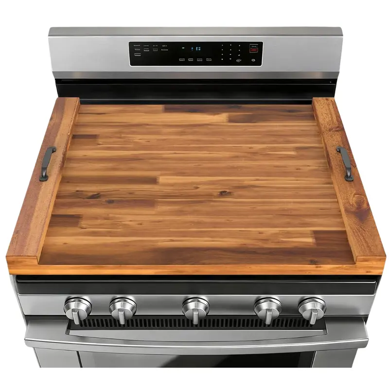 22" X 29.5" Noodle Board Stove Cover With Handles (2 Colors) 1