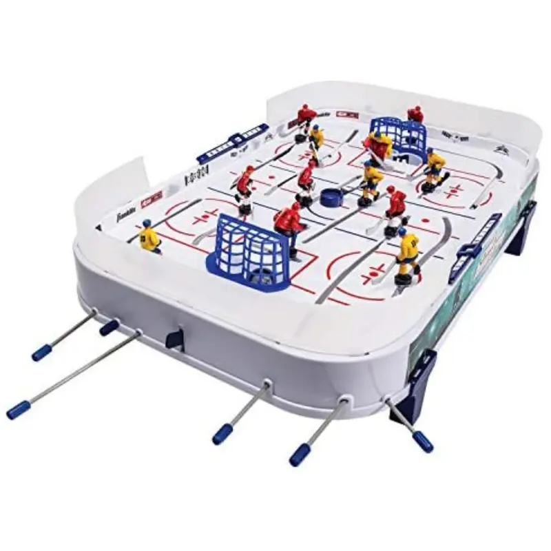 23.6" Franklin Sports Table Top Rod Hockey Game Set 1