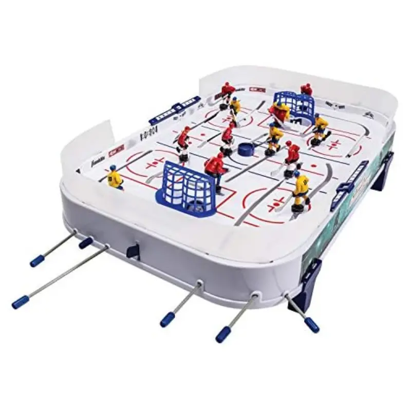 23.6" Franklin Sports Table Top Rod Hockey Game Set 1
