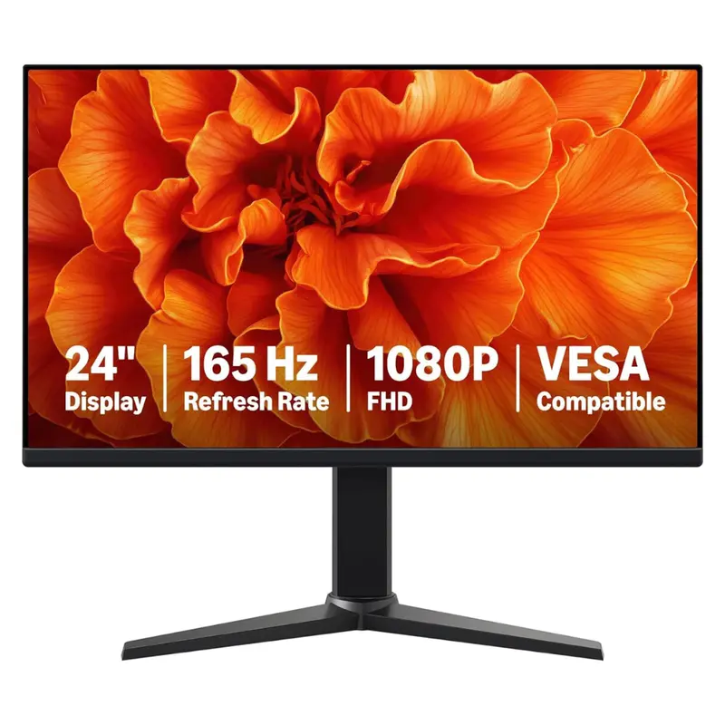 24" Amazon Basics G24m2020gna Fhd 165Hz 1Ms Ips Freesync Gaming Monitor 1