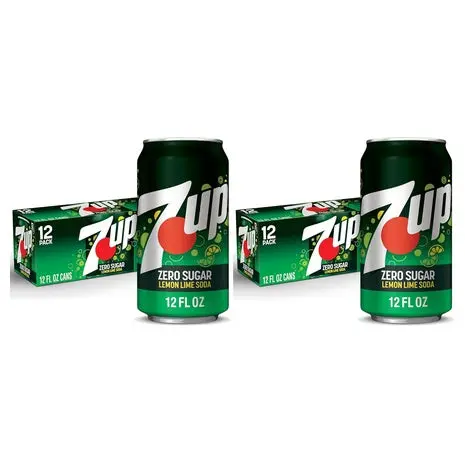 24 Cans 7-Up Zero Sugar 1