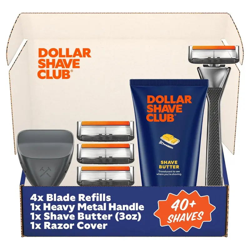 24-Count Dollar Shave Club Men's Vip Shave Set 1