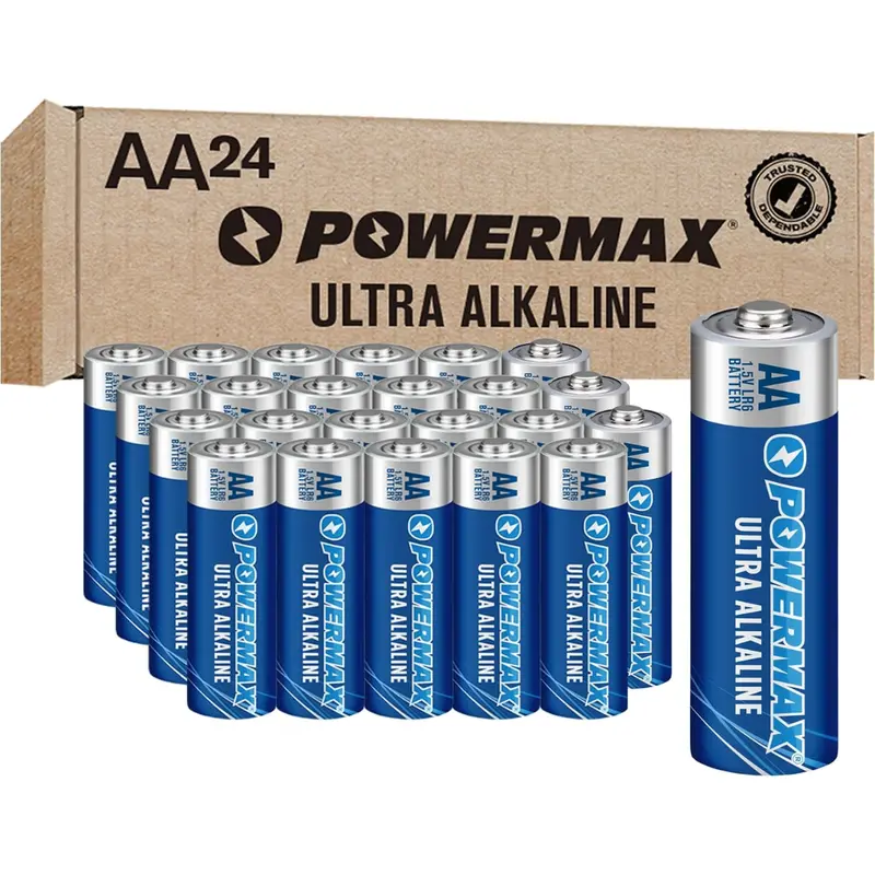 24-Count Powermax Ultra Long Lasting Alkaline Aa Batteries 1