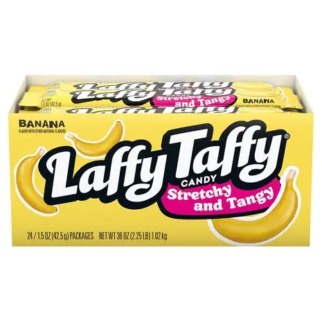 24 Laffy Taffy Banana Candy 1