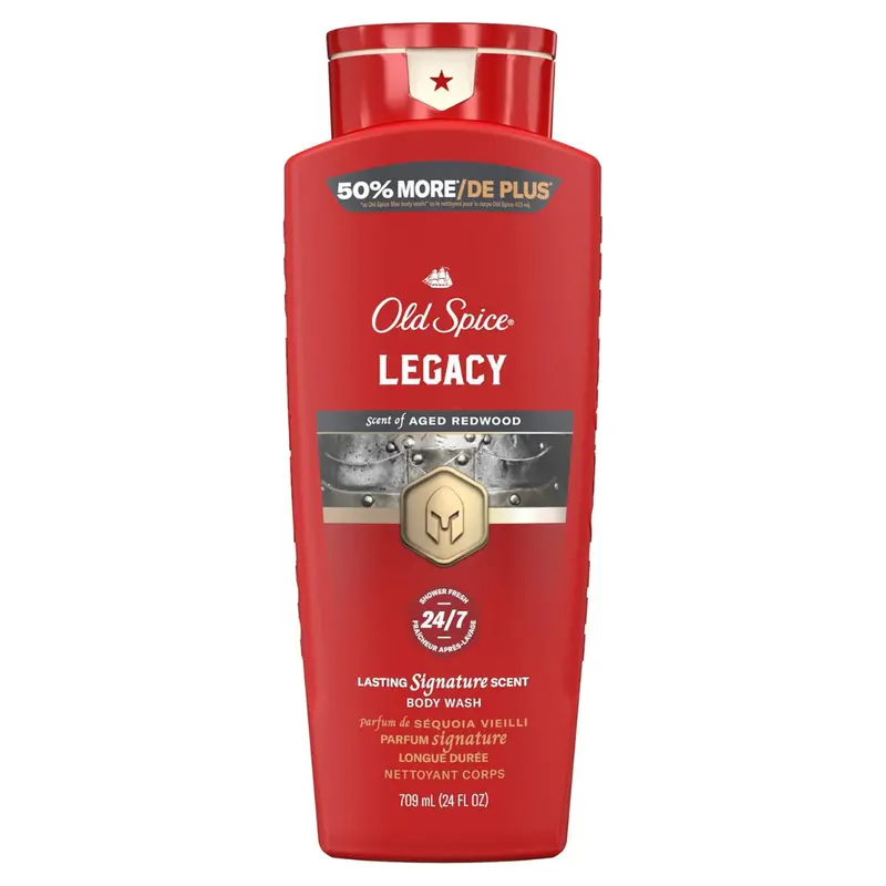 24 Oz Old Spice 24/7 Shower Fresh & Clean Body Wash For Men 1