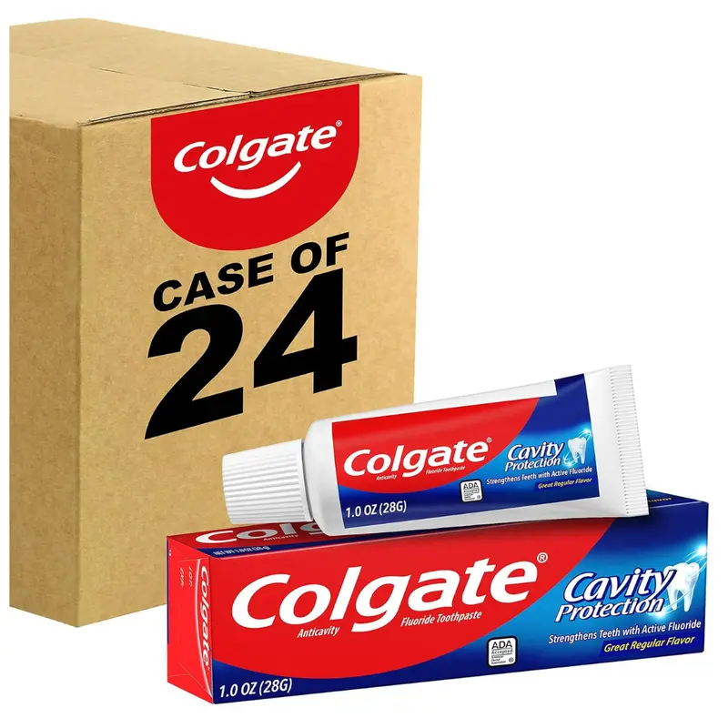 24-Pack 1-Oz Colgate Cavity Protection Toothpaste With Fluoride 1