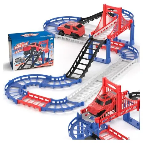 24-Piece City Race Track Set 1