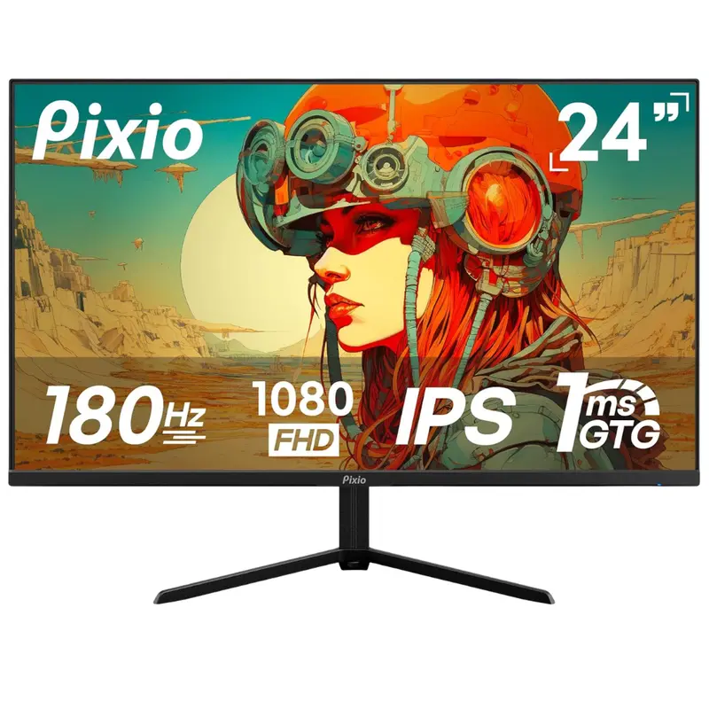 24" Pixio Prime V2 Fhd 180Hz 1Ms Ips Freesync Gaming Monitor 1