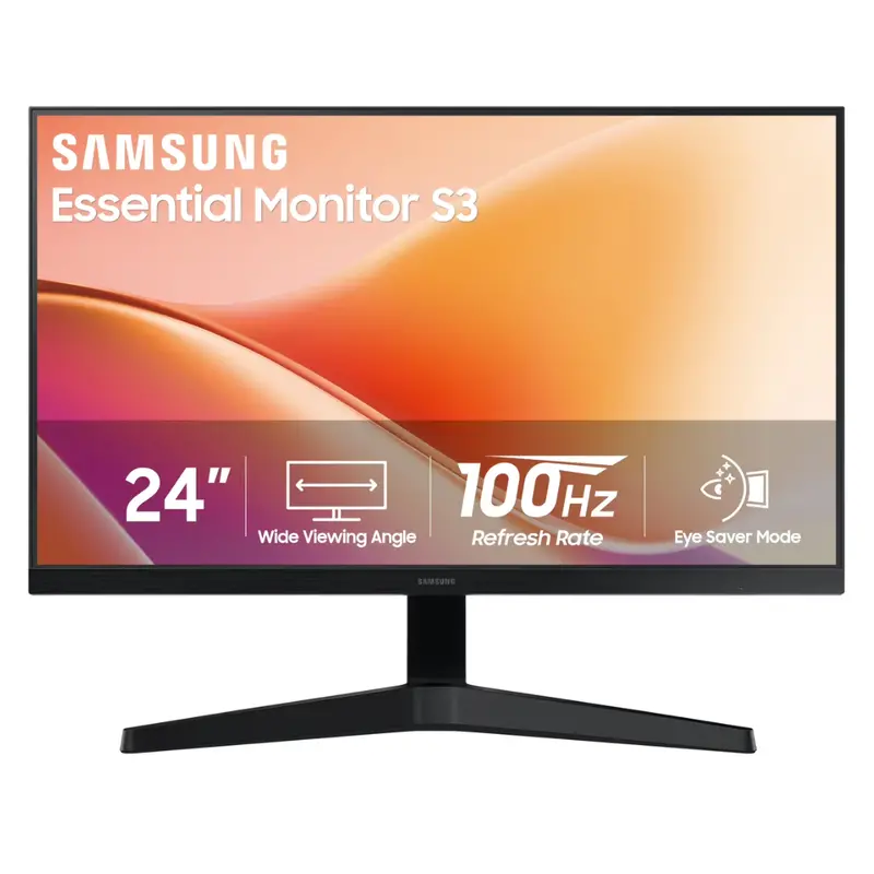 24" Samsung S3 S33gf Fhd 100Hz 5Ms Monitor 1