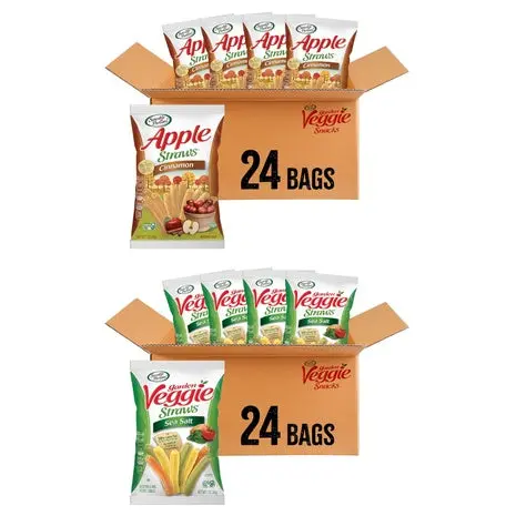 24 Snack Bags Sensible Portions Veggie Straws 1