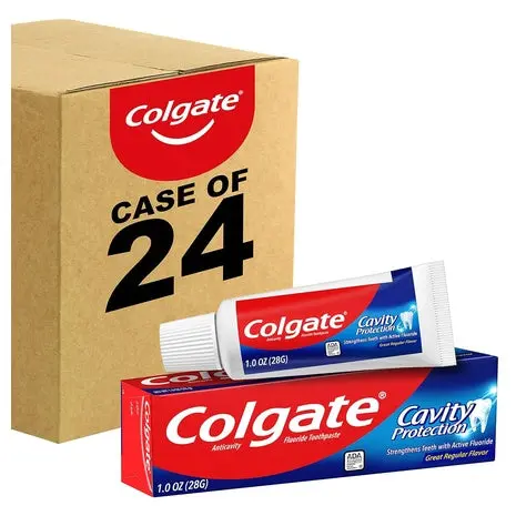 24 Travel Size Colgate Toothpaste 1