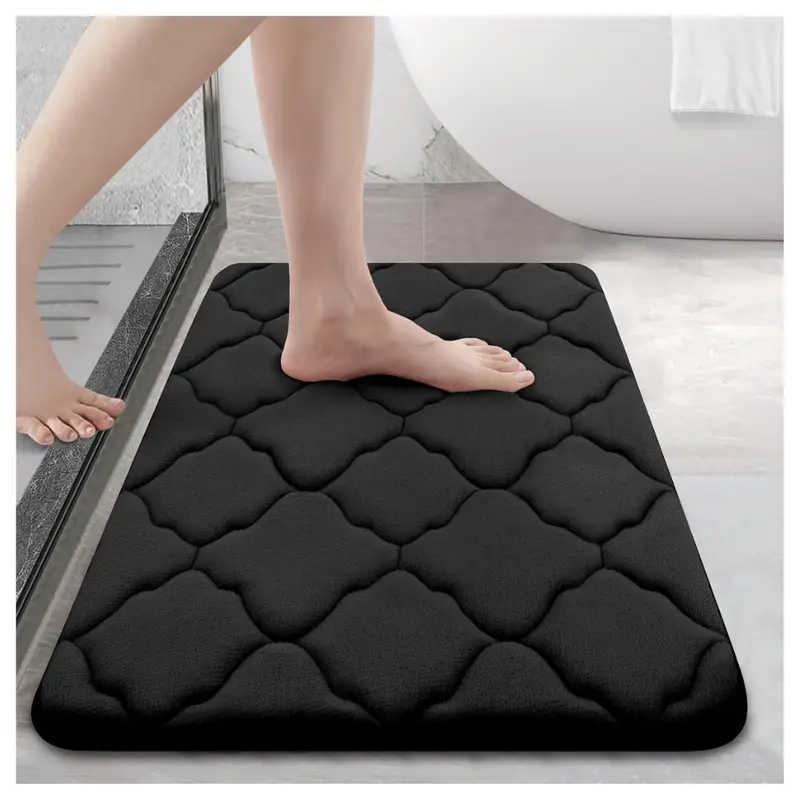 24" X 16" Olanly Memory Foam Ultra Soft Non Slip & Absorbent Bath Rug 1