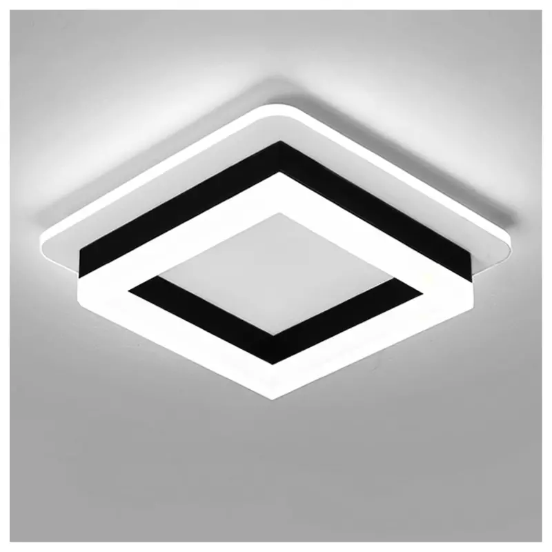 24W 6000K Square Modern Led Ceiling Light Fixture 1