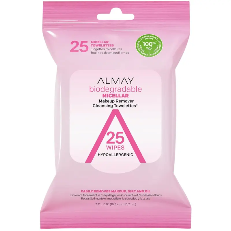 25-Count Almay Makeup Remover Cleansing Towelettes (Fragrance-Free) 1