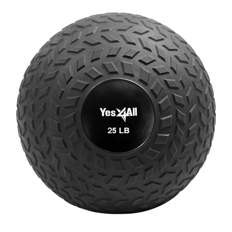 25-Lbs. Yes4all Strength Training Slam Mid-Size Medicine Weight Ball 1