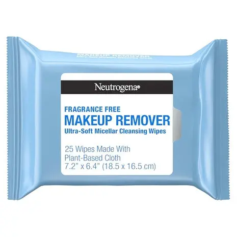 25 Neutrogena Fragrance-Free Makeup Remover Wipes 1