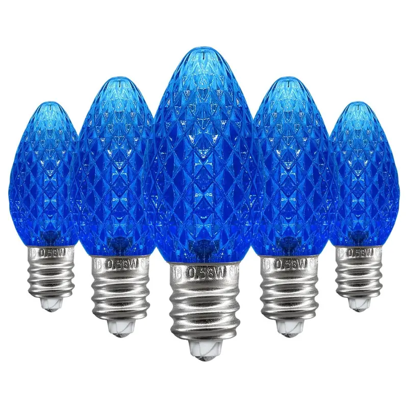25-Pack Ul Listed Waterproof C7 Led Replacement Lights Bulb (Various) 1