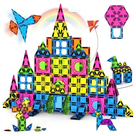 250-Piece Magnetic Building Blocks Set 1
