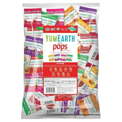 250 Yumearth Organic Pops Variety Pack 1