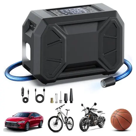 25,000Mah Dual Power Tire Inflator Air Compressor 1