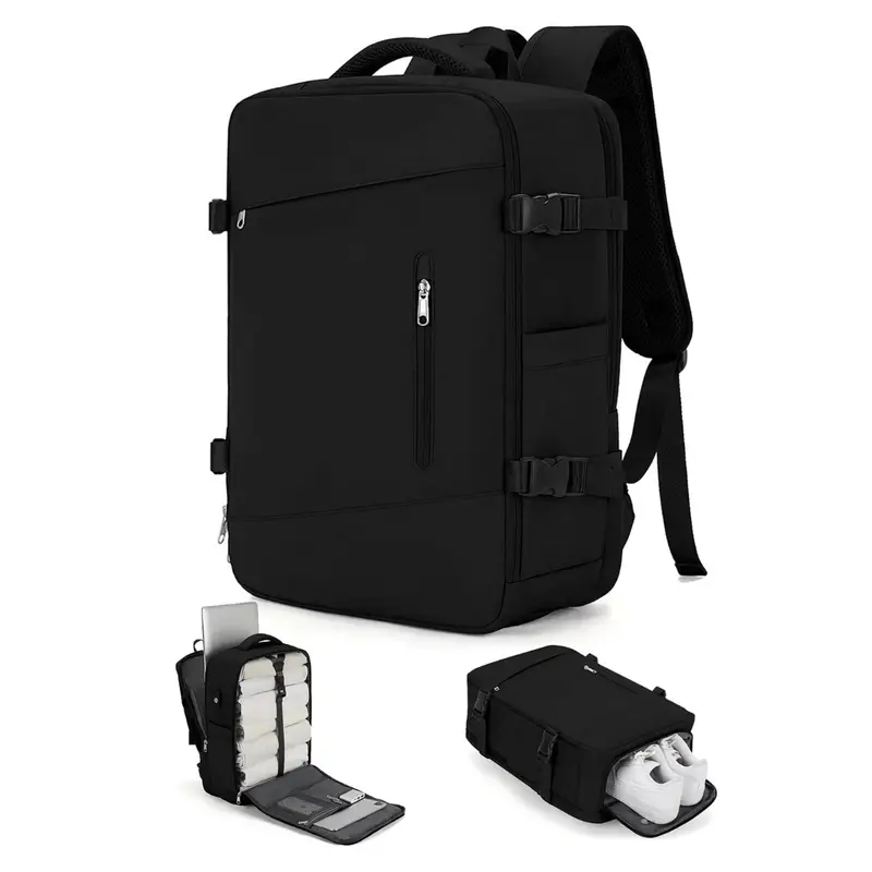 25L Large Carry-On Travel 16" Laptop Backpack W/ Usb Charging Port (2 Colors) 1
