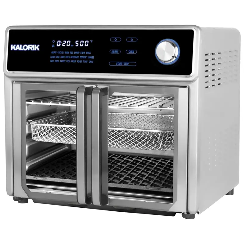 26-Qt Kalorik Maxx 1700W Digital Air Fryer Oven Grill W/ 22 Presets 1
