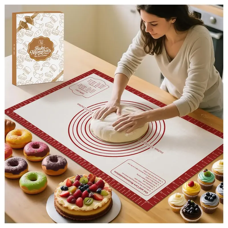 26" X 16" Mimekitchen Non Stick Silicone Baking Mat 1