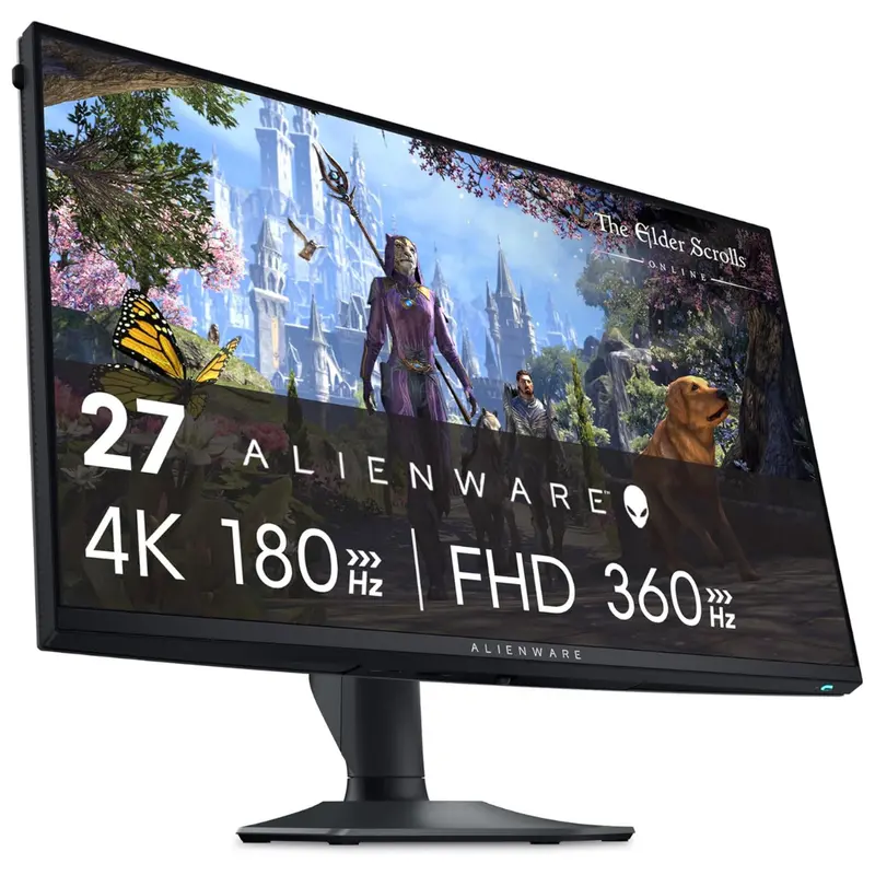 27" Alienware Aw2725qf 4K Uhd 180Hz 0.5Ms Ips Freesync And G-Sync Compatible Gaming Monitor 1