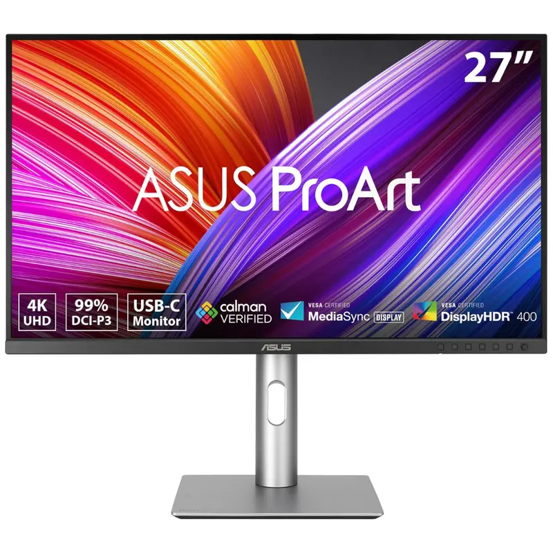 27" Asus Proart 27" 4K Uhd 5Ms Hdr Ips Freesync Monitor 1