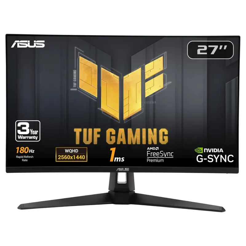27" Asus Tuf Wqhd Ips Led Gaming Monitor 1