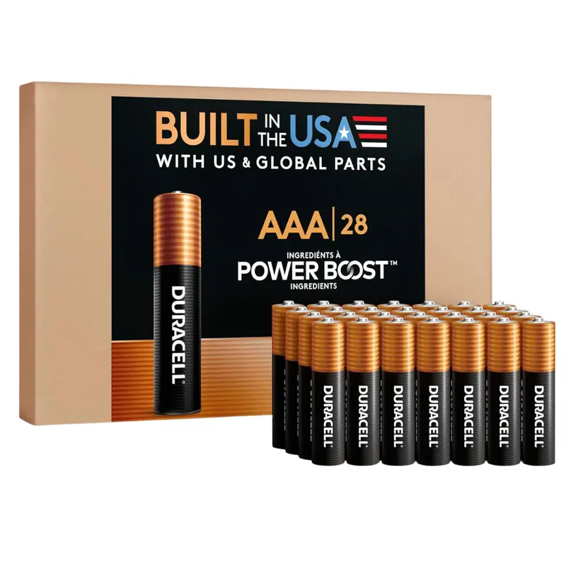 28-Count Duracell Coppertop Long-Lasting Power Alkaline Aaa Batteries 1