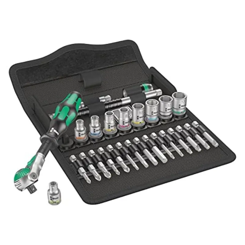 28-Piece Wera 8100 Sa 6 Zyklop Metric Speed Ratchet Set 1