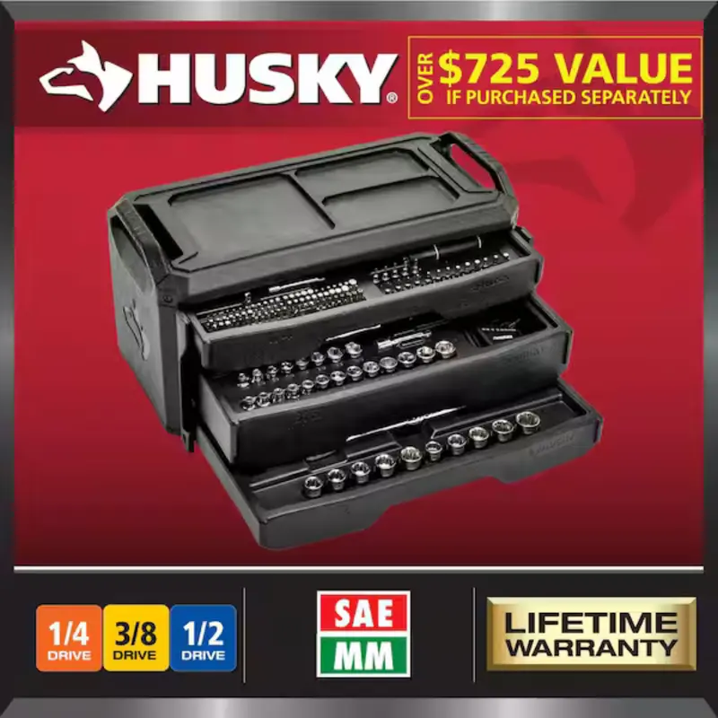 280-Piece Husky Mechanics Tool Set 1